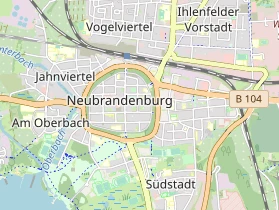 Restaurant auf Karte