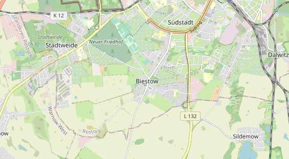 Restaurant auf Karte