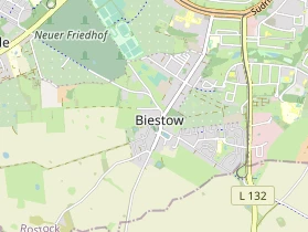 Restaurant auf Karte