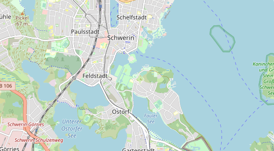 Restaurant auf Karte