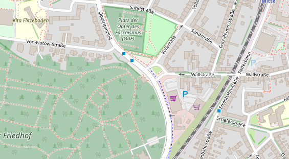 Restaurant auf Karte