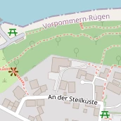 Restaurant auf Karte