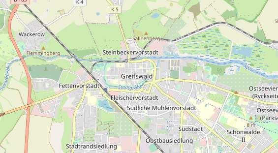 Restaurant auf Karte