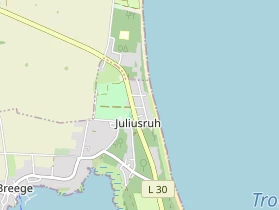 Restaurant auf Karte