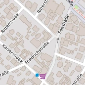 Restaurant auf Karte