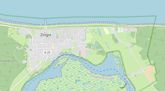 Restaurant auf Karte