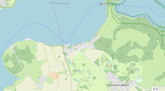 Restaurant auf Karte