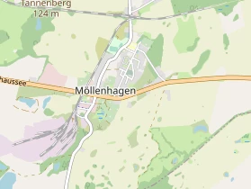 Restaurant auf Karte