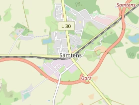 Restaurant auf Karte