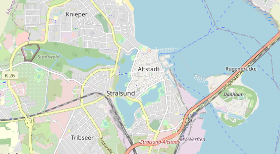 Restaurant auf Karte