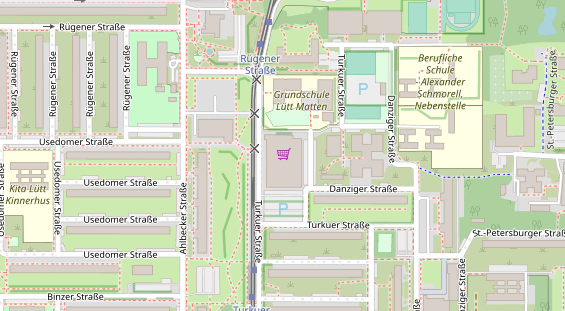 Restaurant auf Karte