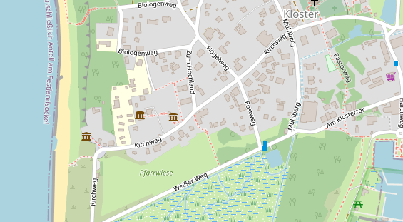 Restaurant auf Karte