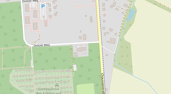 Restaurant auf Karte