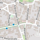Restaurant auf Karte