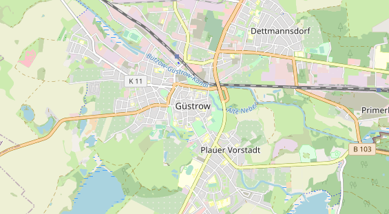 Restaurant auf Karte