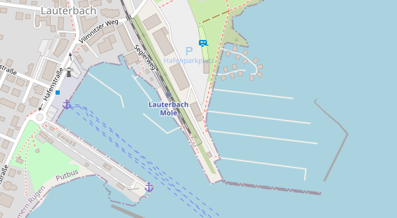 Restaurant auf Karte