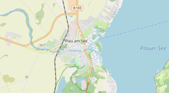 Restaurant auf Karte