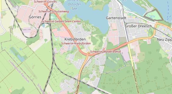 Restaurant auf Karte