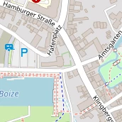 Restaurant auf Karte
