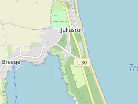 Restaurant auf Karte