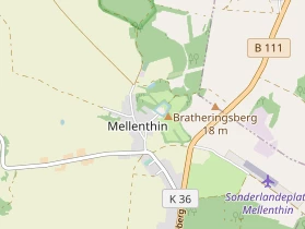 Restaurant auf Karte