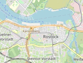 Restaurant auf Karte