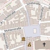 Restaurant auf Karte