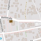 Restaurant auf Karte