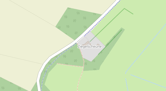 Restaurant auf Karte