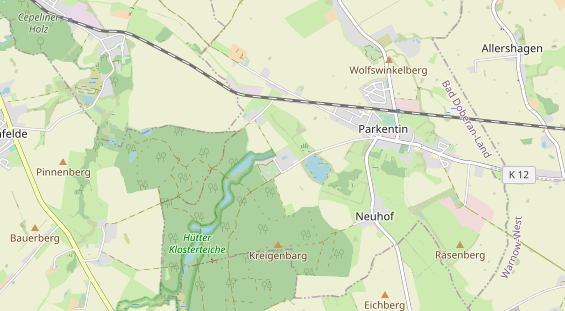 Restaurant auf Karte