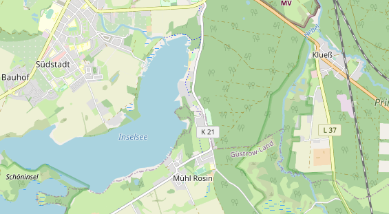 Restaurant auf Karte