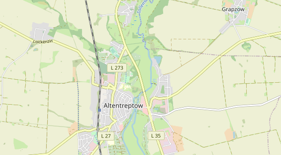 Restaurant auf Karte