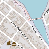 Restaurant auf Karte