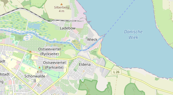 Restaurant auf Karte