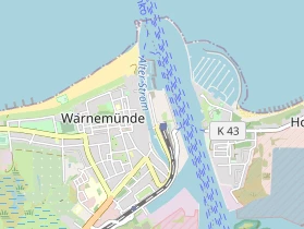 Restaurant auf Karte