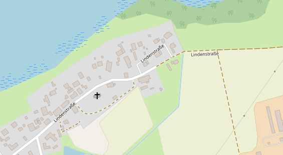 Restaurant auf Karte