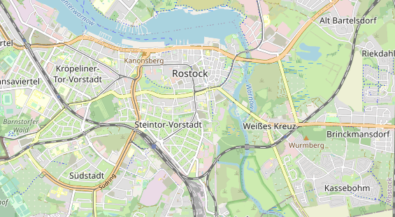 Restaurant auf Karte