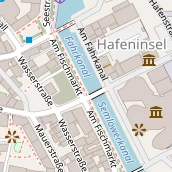 Restaurant auf Karte