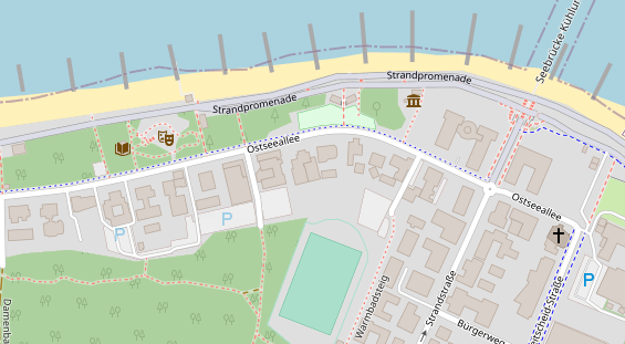 Restaurant auf Karte