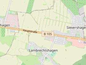 Restaurant auf Karte