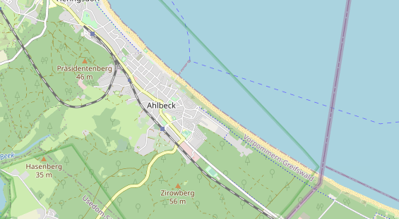 Restaurant auf Karte