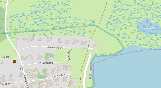 Restaurant auf Karte