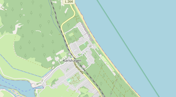 Restaurant auf Karte