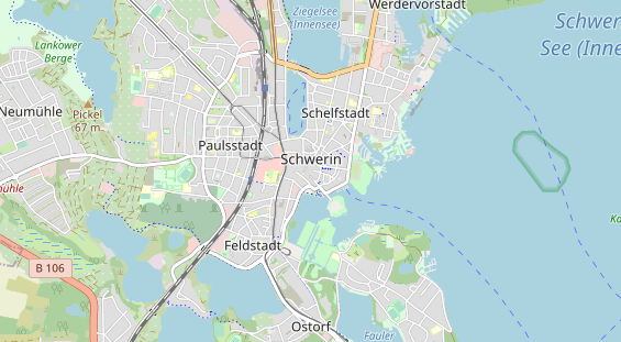 Restaurant auf Karte