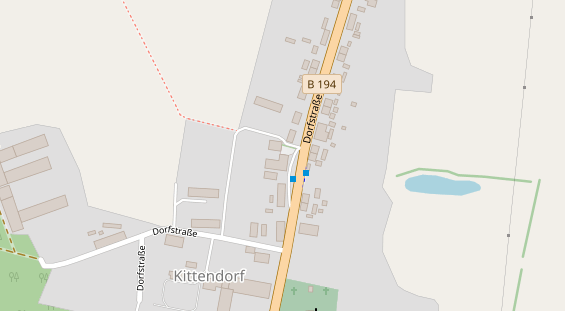 Restaurant auf Karte
