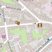 Restaurant auf Karte