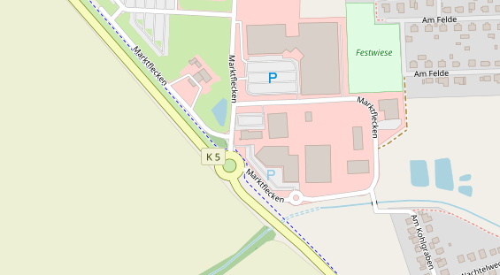 Restaurant auf Karte