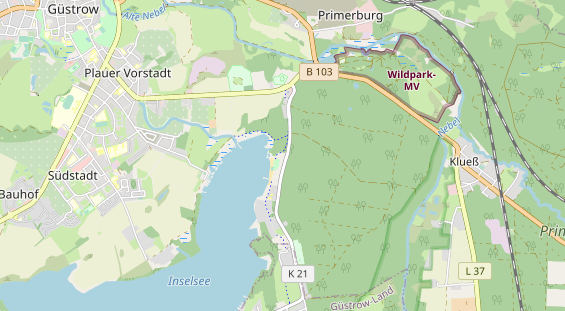 Restaurant auf Karte