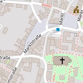 Restaurant auf Karte