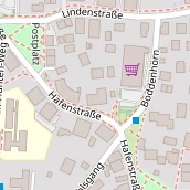 Restaurant auf Karte